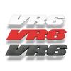 3d Metal Car Letters VR6 Logo Emblem Badge Decals For A3 Q3 Q5 A5 Q7 MK2 MK4 MK3 VR6 Sticker Accessories