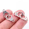 10pcs Charms Handcuffs Freedom 30x10mm 42x15mm Antique Making Pendant Fit,Bronze Tibetan Silver Color,DIY Handmade Jewelry