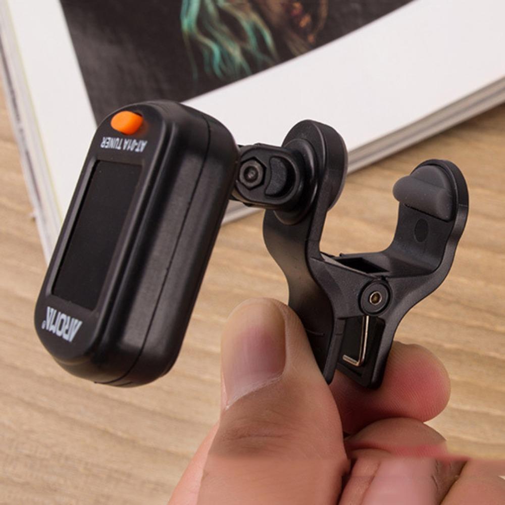 Chromatic Electric Digital Tuner Rotatable Digital Guitar Tuner Acoustic Guitar Tuner  Guitar