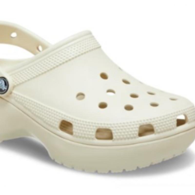 Crocs Classic Platform Clogs Woman Bone 206750 2y2