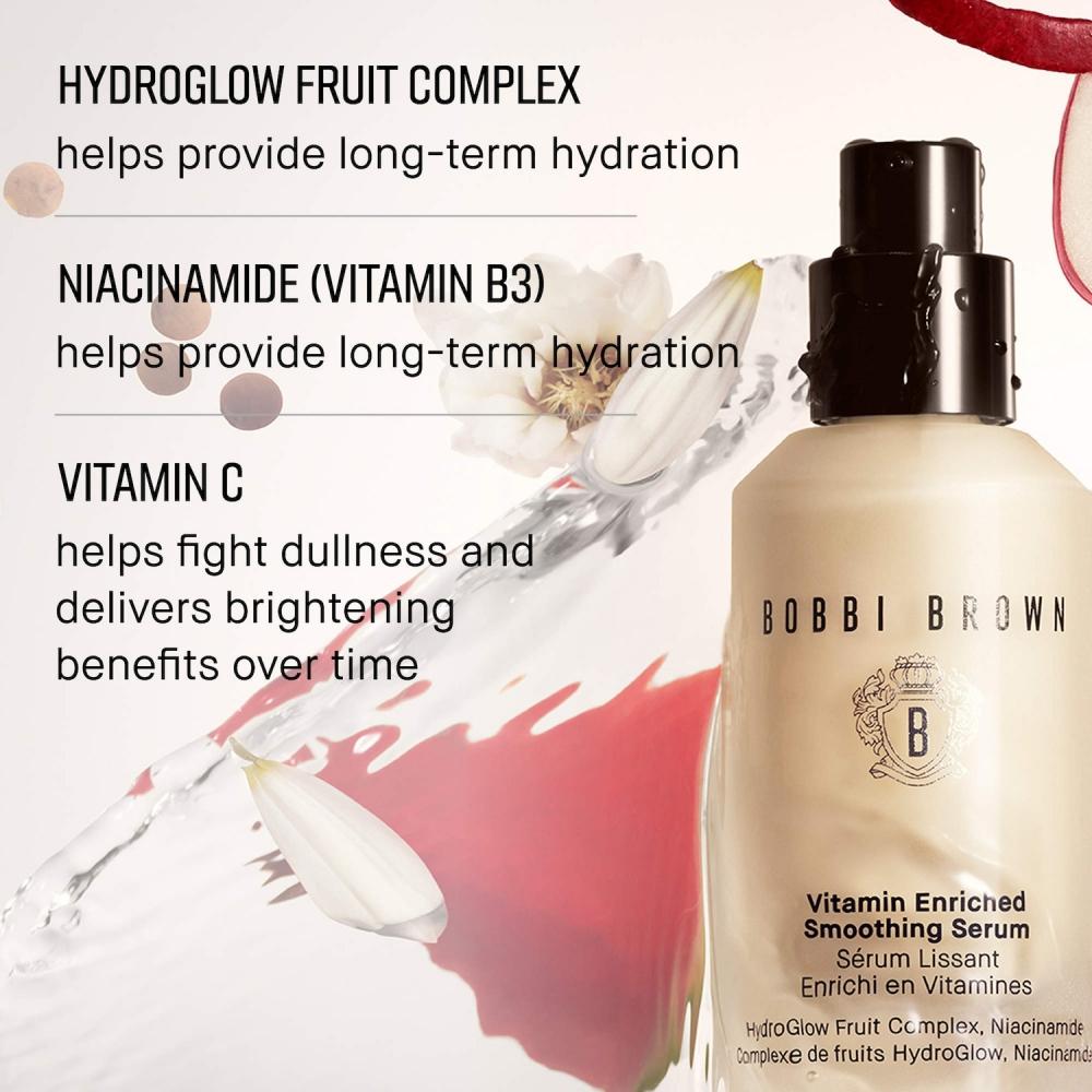 Bobbi Brown Vitaminangereichertes Glättendes Serum Mit Niacinamid + Vitamin C 1.014 Unzen   30 ml 1.014 Unzen   30 ml