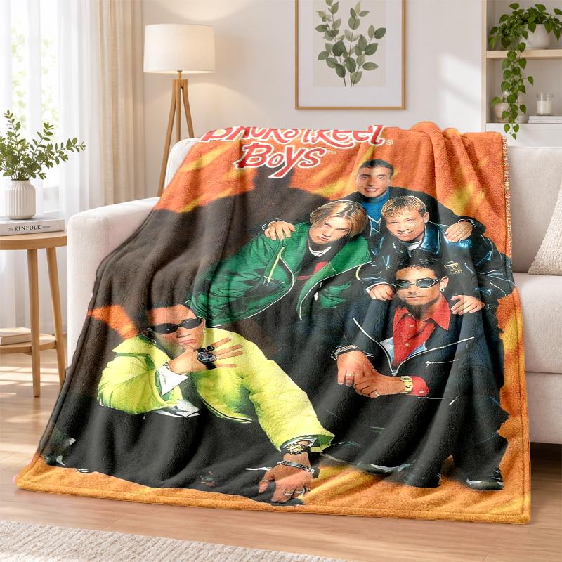 Backstreet Boys Flanell Überwurfdecke Weich Warm Gemütlich Für Sofa Bett Innen Haus Schlafzimmer Gebrauch