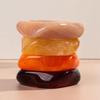 Retro Geometry Acrylic Wide Bracelet Vintage Geometric Irregular Bangle  Jewelry Accessories