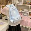 Damen Schleifenrucksack Schülerrucksack Leichtgewicht Pendler Reise Rucksack