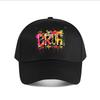 Graffiti BRUH Colorful Splatter Baseball Cap Fashion Unisex Sunhat Womens Outdoor Sports