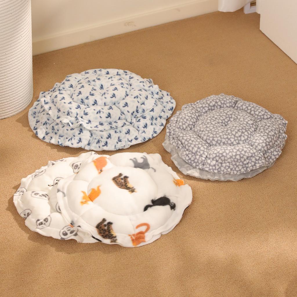 Caseta Cuatro Estaciones Nido para Mascotas Otoño e Invierno Nuevo Color Cachorro Nido Calabaza Cálido Nido para Gatos