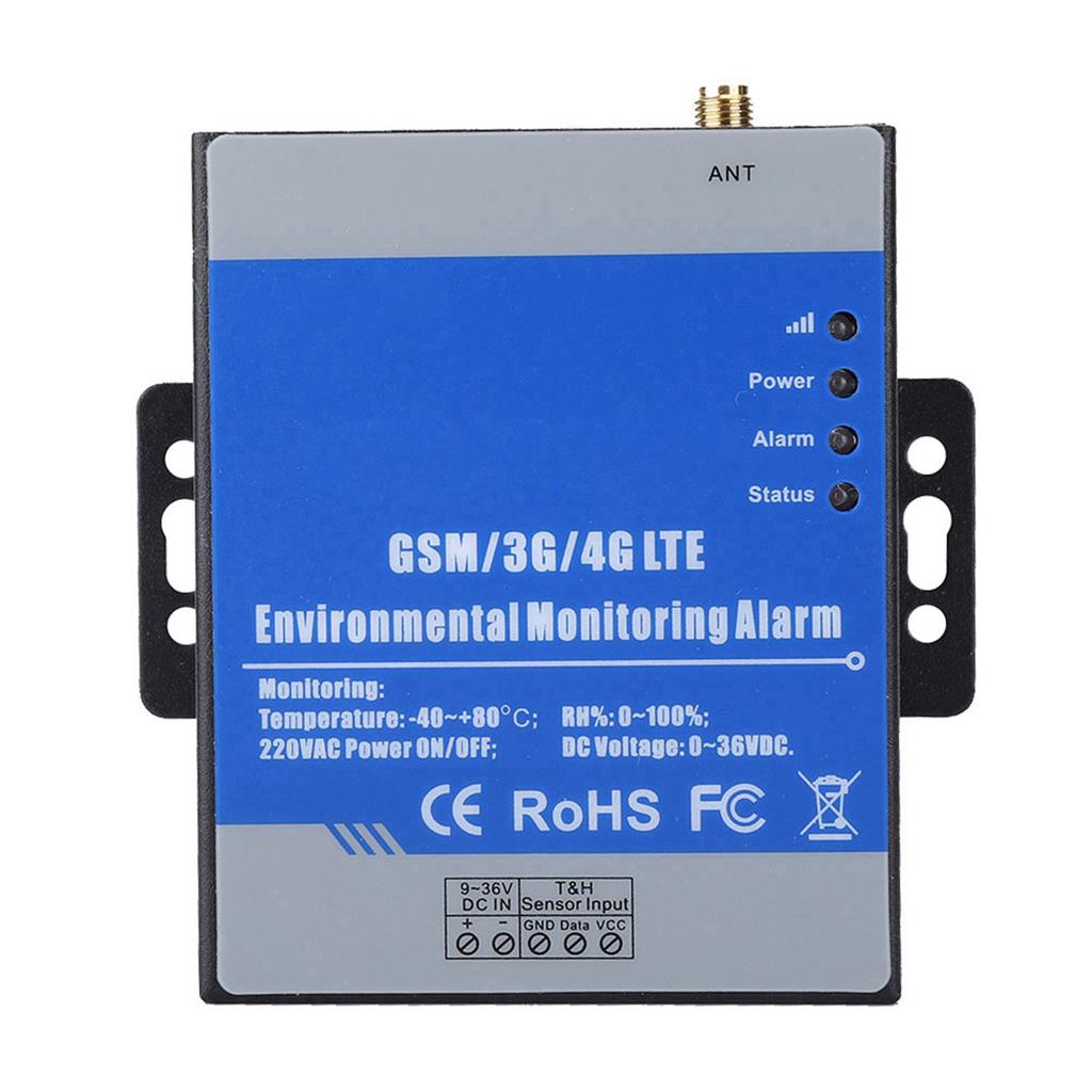 RTU5023 Detector GSM de la Distanță Temperatură Umiditate Alarmă Suport Raport Temporizat