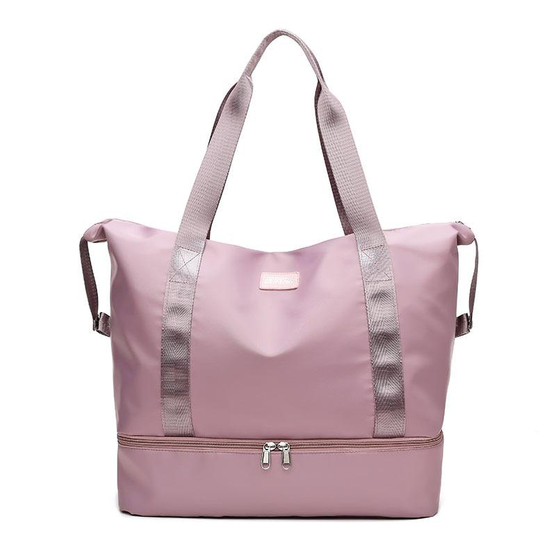 Travel Bag Handbag Women's Korean Version Outdoor Short-distance Travel Business Trip Luggage Bag Dry and Wet Separation Sports Fitness Bag