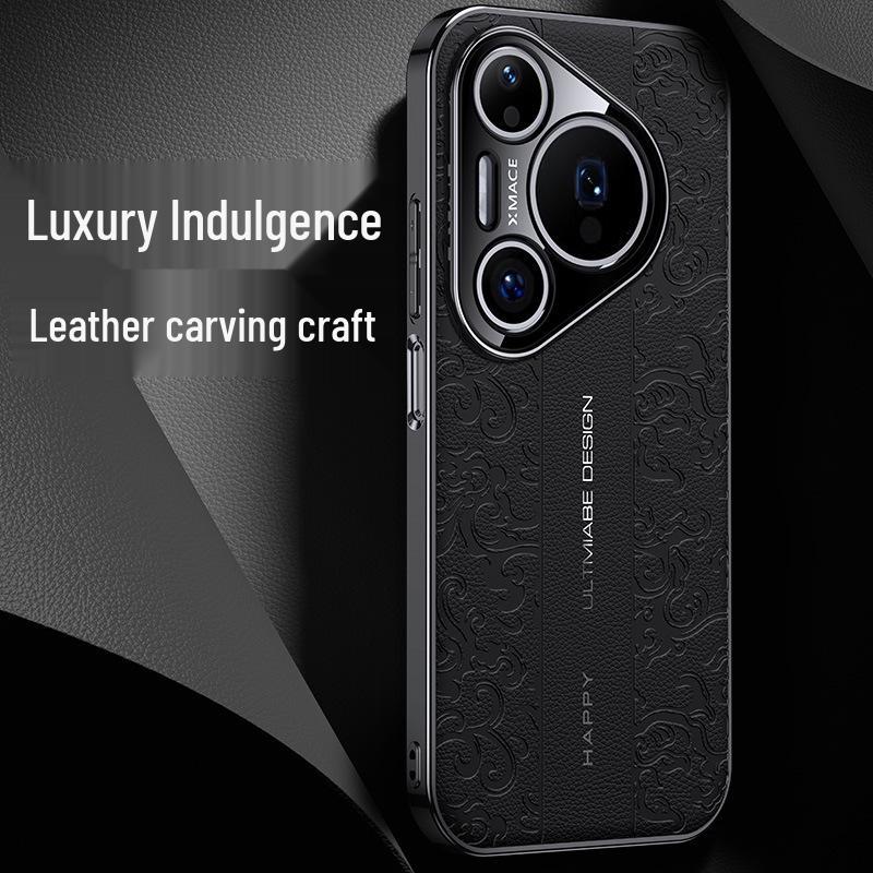 Huawei Pura90Pro Cloud Dragon Porsche Leather Phone Case