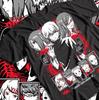 Tokyo Ghoul T-Shirt, Ken Kaneki Manga Strip Horror Anime Tee, Black Shirt,