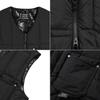 TAION Unisex Work Down Vest V-Neck Double-Zip (TAION-001WZWK)