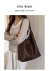 Korean Designer Large-Capacity 2026 Tote Bag: Stylish, Personalized, Women’s Fashion for Commuting - Wear As Shoulder or Crossbody.