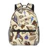 Magic Print Backpacks for Boy/Girls Children Best Gifts 2D Flat Cartoon Laptop Bags Teenage Schoolbag Outdoor Leisure