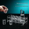 Vertical Stripe Baijiu Glass & Decanter Set
