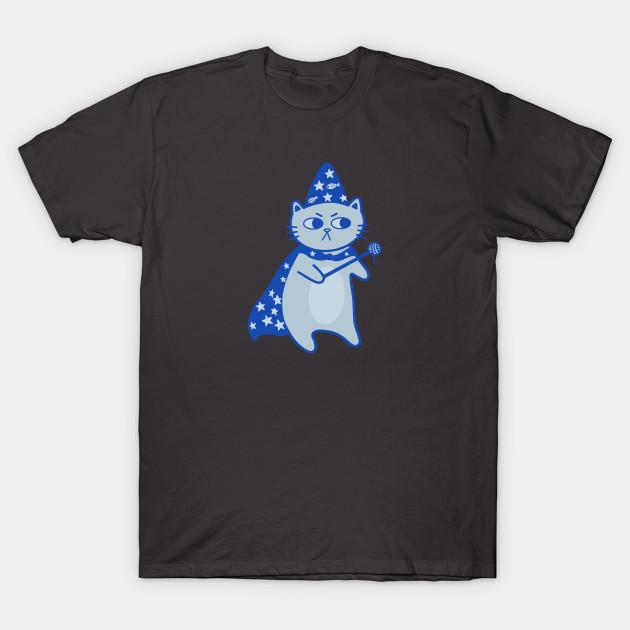 

Men Black Print T-shirt Wizard Cat No-Cut Transfer Paper Print Cotton Tshirt 2XL асфальт