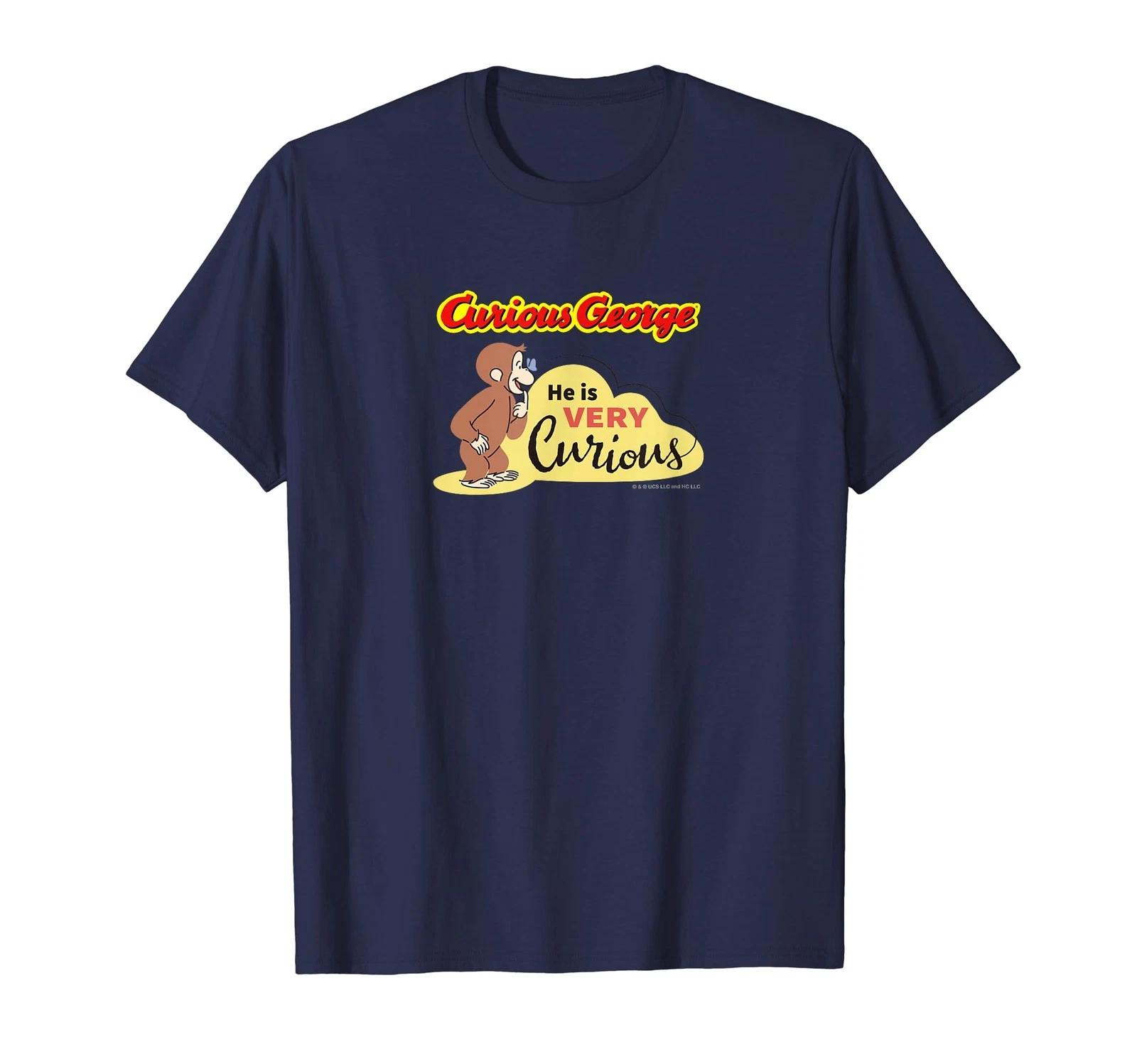 Curious George He Is Very Curious T-Shirt_ 2XL