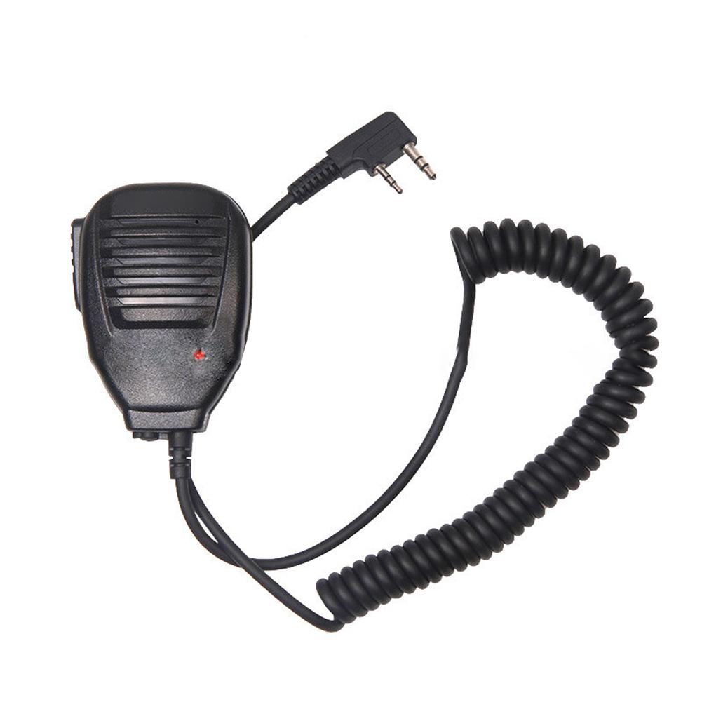 Speaker Mic for Baofeng UV-82 UV-10R UV-16 UV-17 UV-G30 PRO UVK5 Talkie PU Spiral Cable 36mm Speaker 9.7x6.7mm
