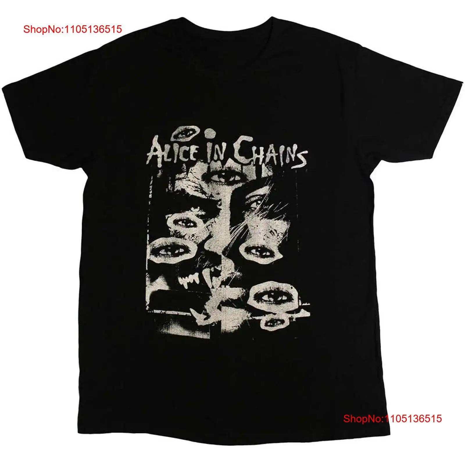 

HOT Alice In Chains All Eyes T Shirt Cotton Black Size S 5XL vintage Washed Versatile designer clothes Unisex homme Breathable 5XL різнокольоровий