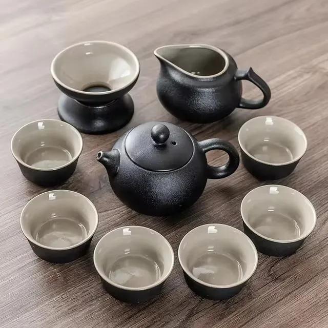 

Purple Clay Chinese Kung Fu Tea Set Yixing Teapot Tea Pot Cup Zisha Gaiwan Tea Kettles Ceremony Drinkware Teaware Set