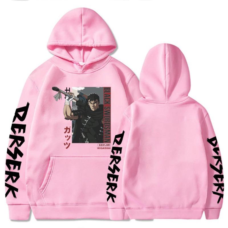 Berserk Guts Japanese Animation Hoodie Fashion Design Men Women Sweatshirt Fleece Oversized Couples Hoodies