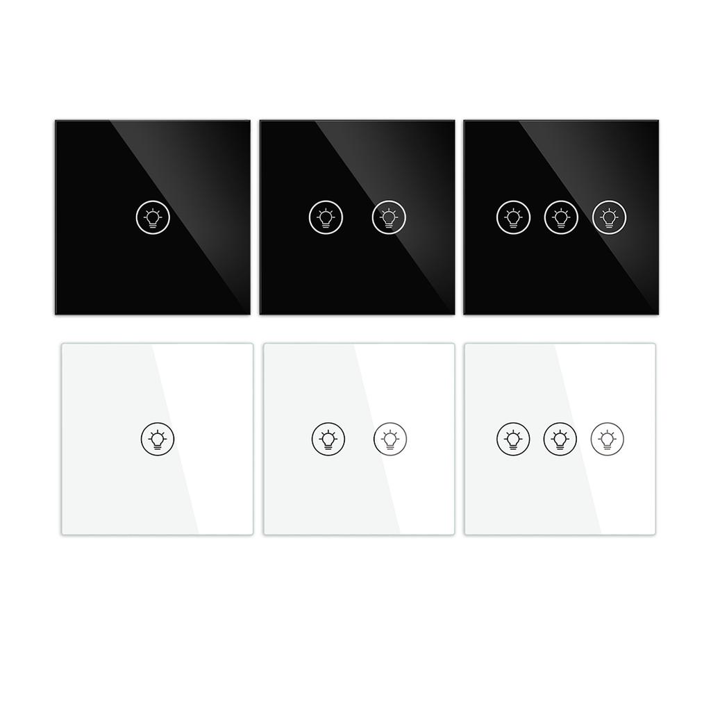Zigbee Dimmer Wall Light Switches 1 2 3 Gang Tuya Smart Home Automation Wireless Remote Control EU/UK Standard Neutral Live Wire
