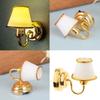 Sconce Model Bedroom Wall Light Miniature Furniture Model Accessories Role Play Furnishings Lighting Toy Doll House