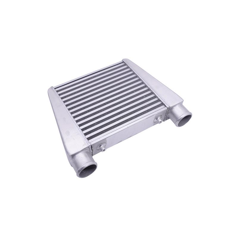R-EP Intercooler Universal 280x280x76mm Aluminum Cold Air Intake Radiator 2.5inch Inlet 63mm Outlet for Turbo Car