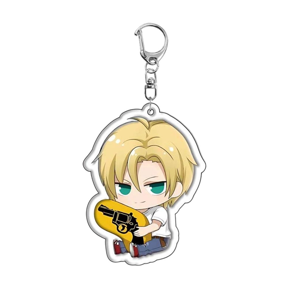 2D Anime Peripheral Acrylic Keychain Gift