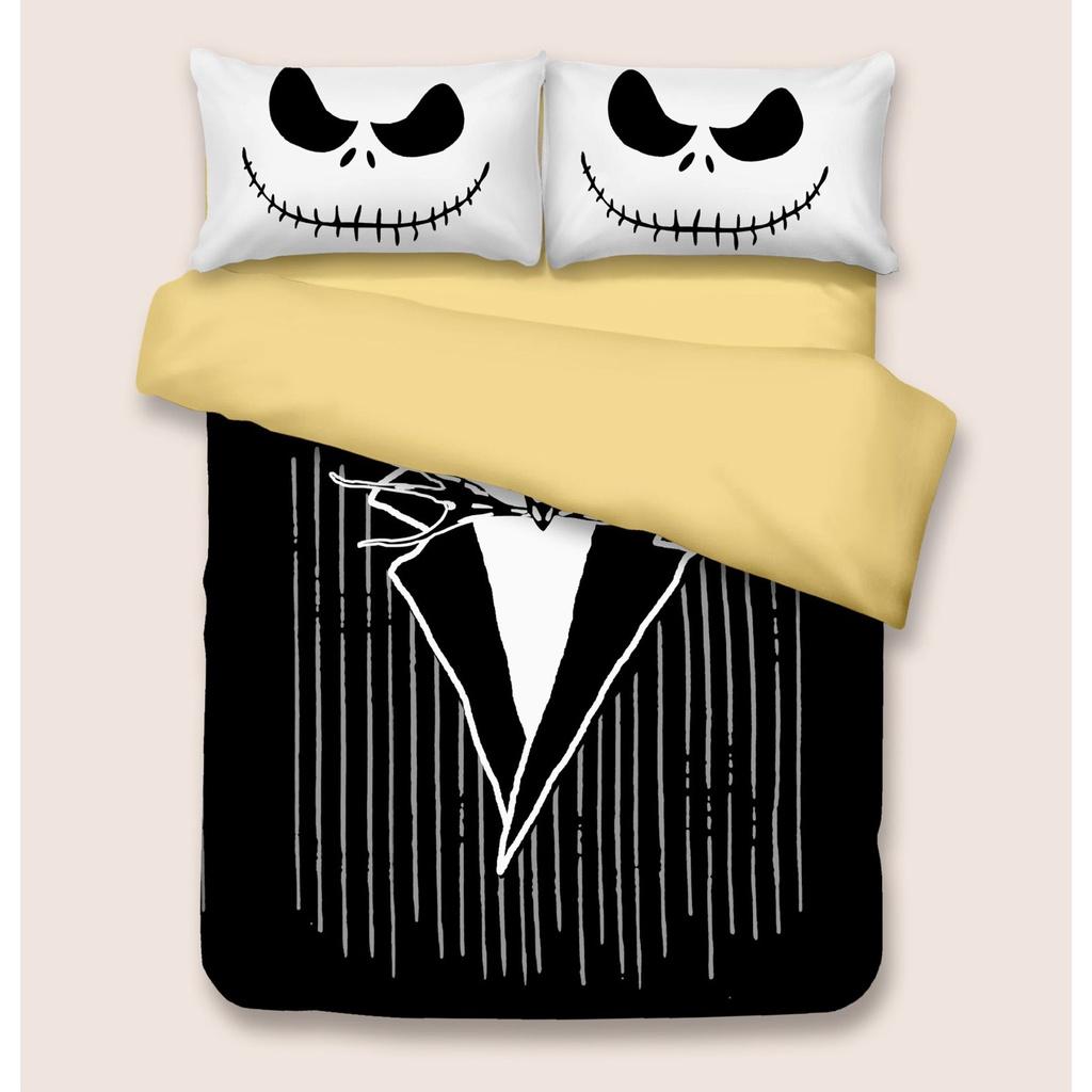 New Nightmare Hot Before Christmas Jack Duvet Cover Sets Quilt Cover Bedding