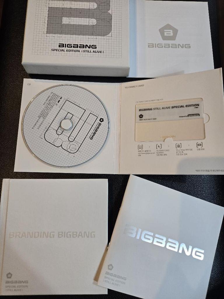 [USED] Out of print! Rare! Hurry to get rid of this BIGBANG STILLALIVE due to moving