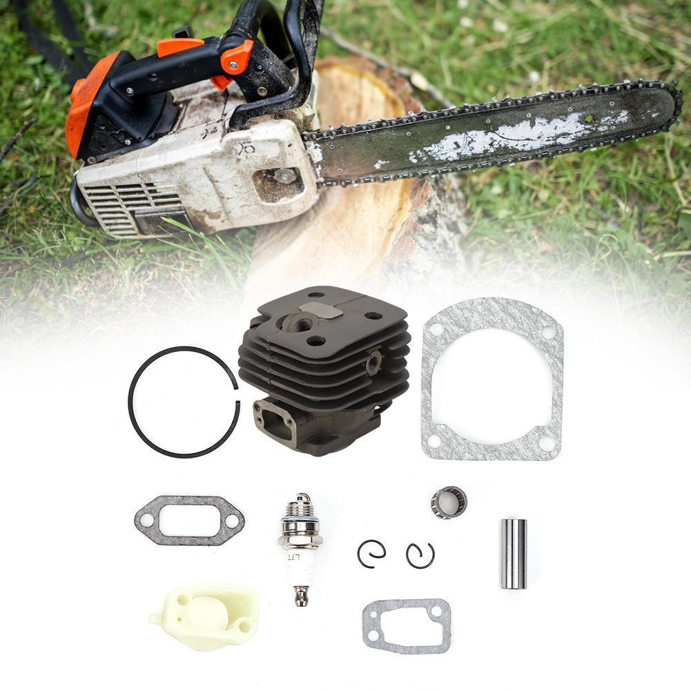 Garden Chainsaw Accessory Cylinder Piston Kit Replacements for Husqvarna 266 266SE 162‑