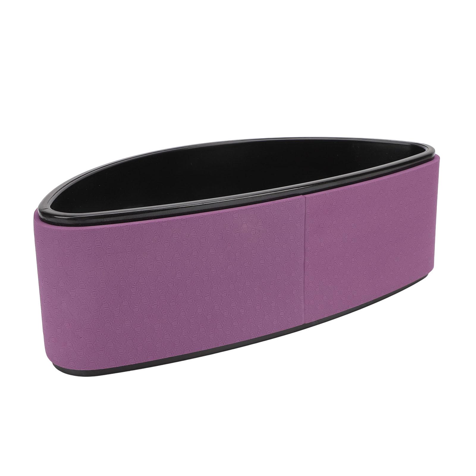 

Растяжитель спины для снятия боли в пояснице, снятия декомпрессии позвоночника, нескользящий тренажер для йоги, полуколесо для спины