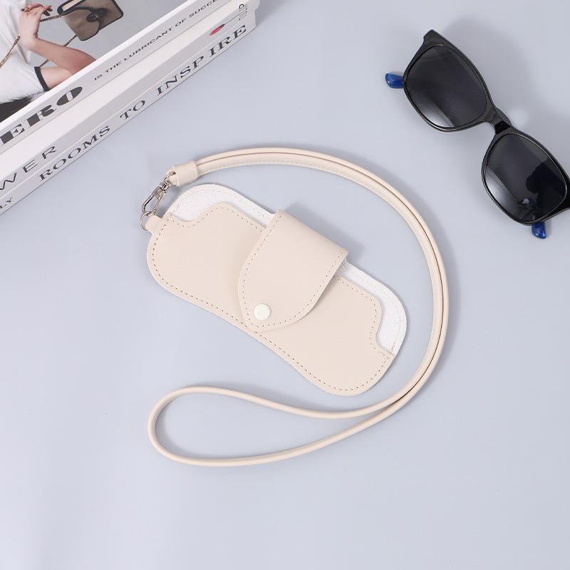 Portable Japanese Glasses Case: Women's Sunglasses Holder, Glasses Clip, Myopia Protection, Men's Travel Fashion