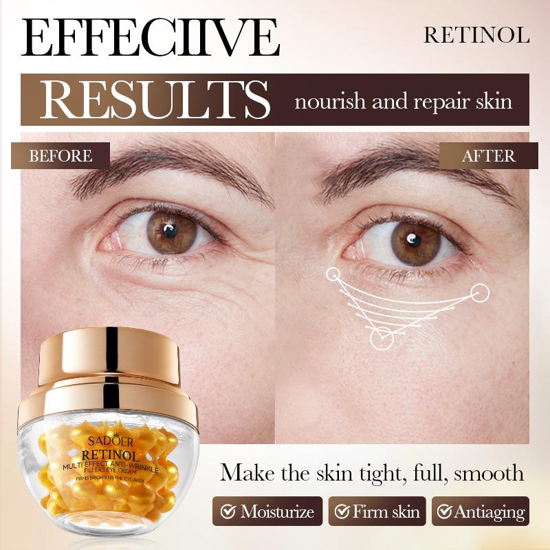 Sadoer Retinol Multi Effect Anti Wrinkle and Firming Cream Moisturizing Eye Cream