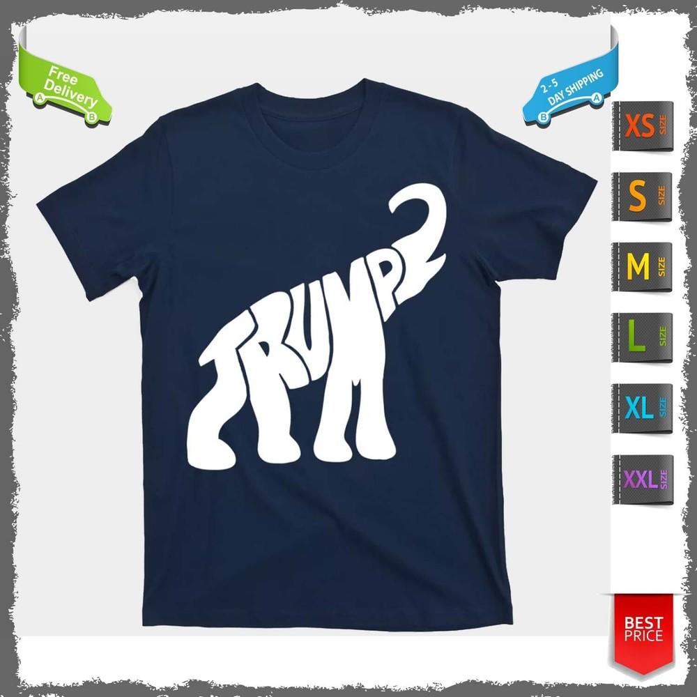 T Shirt Pro Trump Republican Elephant Sign T-Shirt For Men And Women Unisex T-Shirt L
