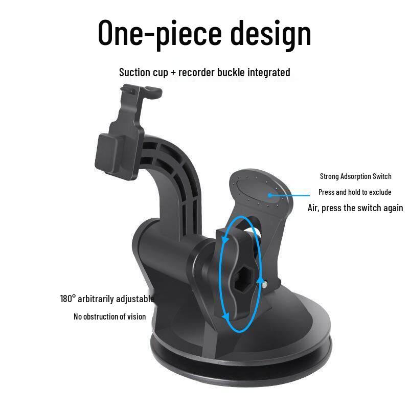 68MM Double Suction Cup Recorder Mount