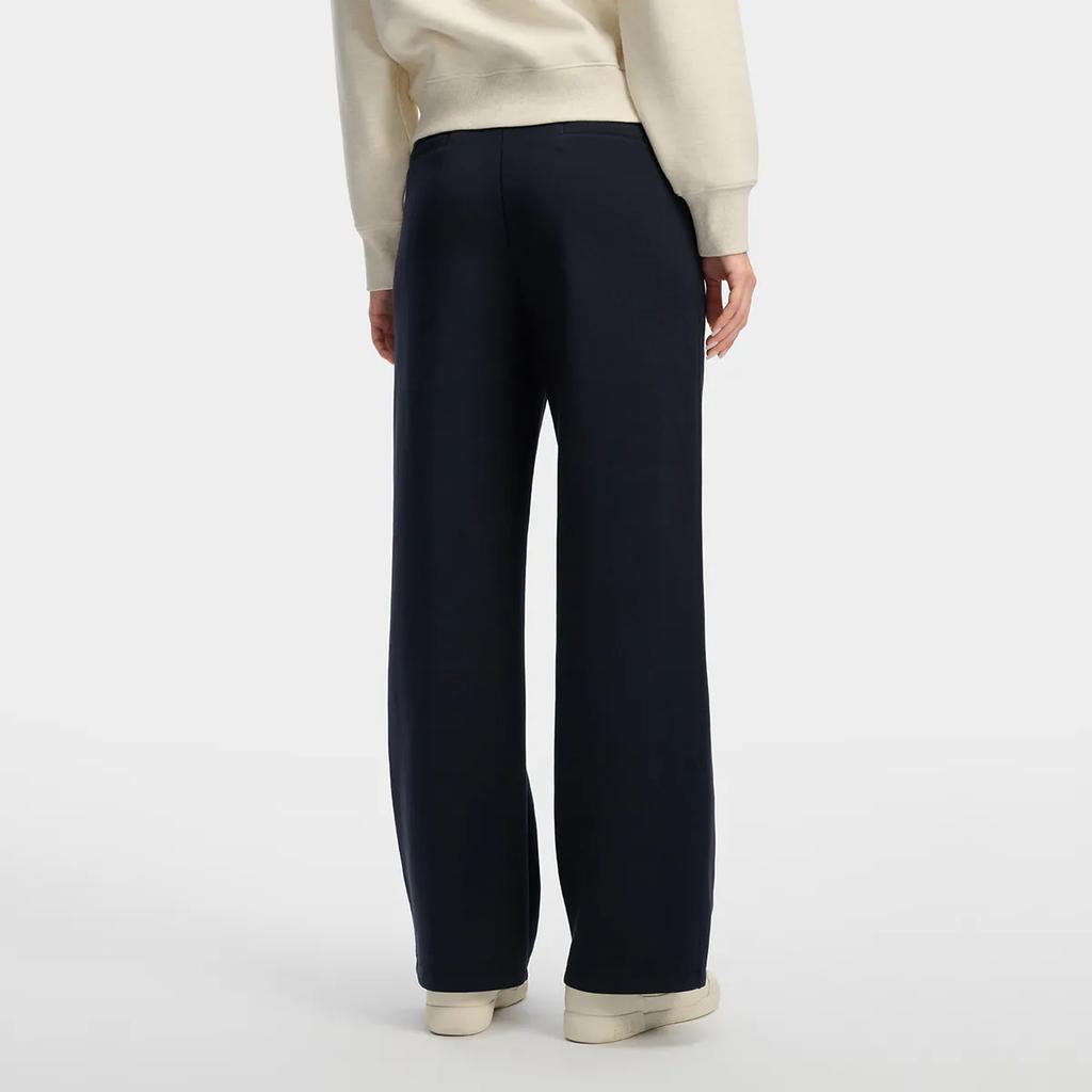 FILA White Simple Classic Versatile Comfortable Basic Knit Casual Pants Women bottoms Legendary-Blue F11W613602FNV
