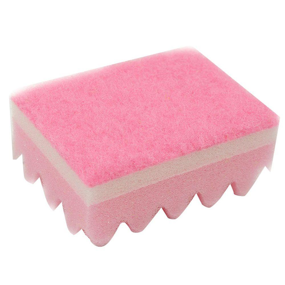 Color Random Lovely Household Kitchen Cleaning Tool Home Essential Wave Sponge Washing Sponge