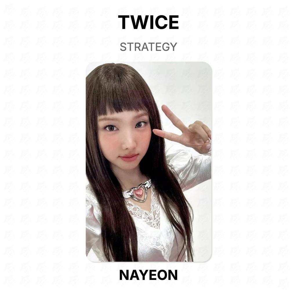 Twice STRATEGY Offizielle Fotokarte
