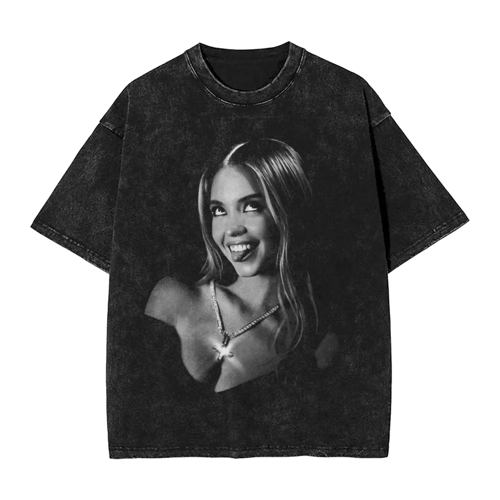 

Hot Sale Sydney Sweeney Classic Poster Print TShirt Harajuku Streetwear Style Summer New Tee Vintage Washed Cotton Oversize Top S