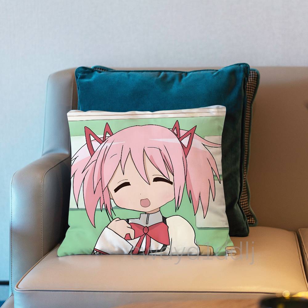 New Puella Magi MMadoka Magica Pillowcases Cute Funny Pillow Case For Wedding Party Home Decor Comfy Pillow Cover