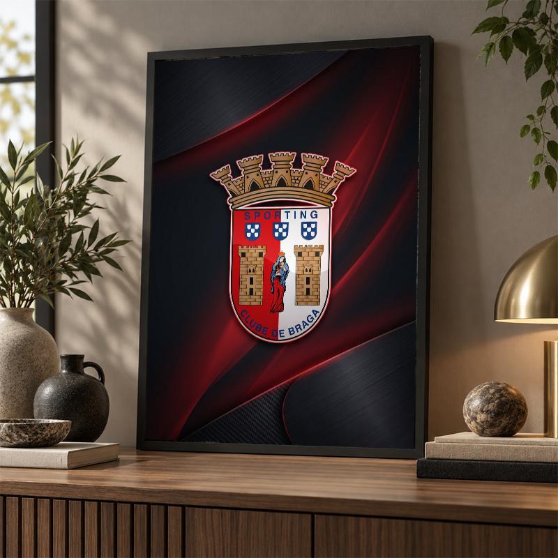 Braga FC Diamond Painting Kit 5D Full Drill DIY Diamond Mosaic Wall Art Home Decor