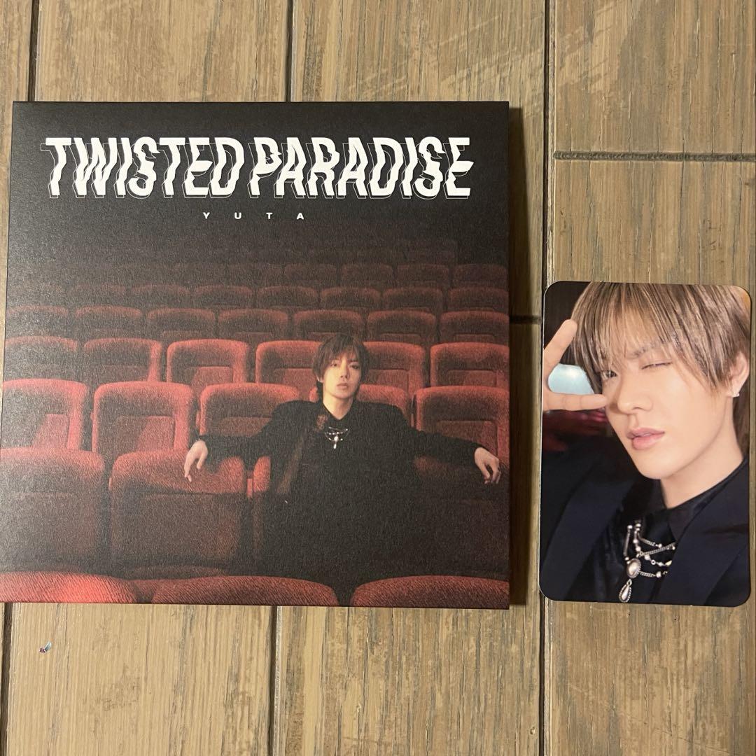 

[USED] Yuta YUTA TWISTED PARADISE venue limited CD trading card