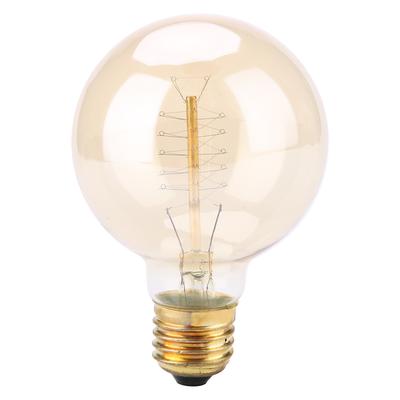 E27 Vintage Žárovka Osvětlení Dekorace pro Kavárnu 40W 220V G80 Stočený Drát