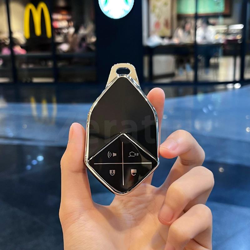 Auto Accessories Car Key Case Cover Shell Fob Remote Keyless Keychain Holder For Changan Deepal S7 S09 Sl03 S07 S05