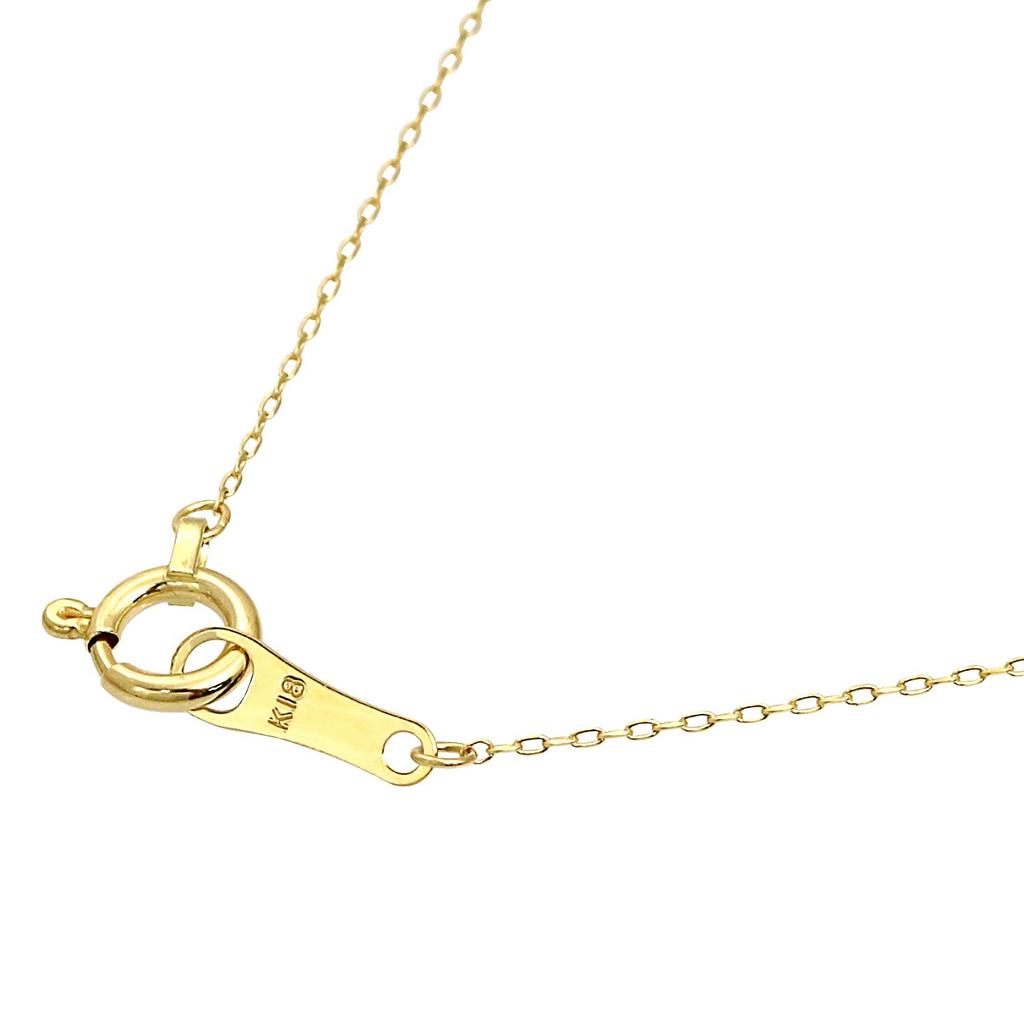 18 Karat Gold Halskette Gold K18 Elizabeth Münze Halskette mit Kette [Sears] sp56-0004