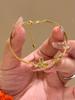 Butterfly Bracelet Women's Retro Design High-end Bracelet 18k Gold 2024 New Niche New Chinese Medieval Jewelry