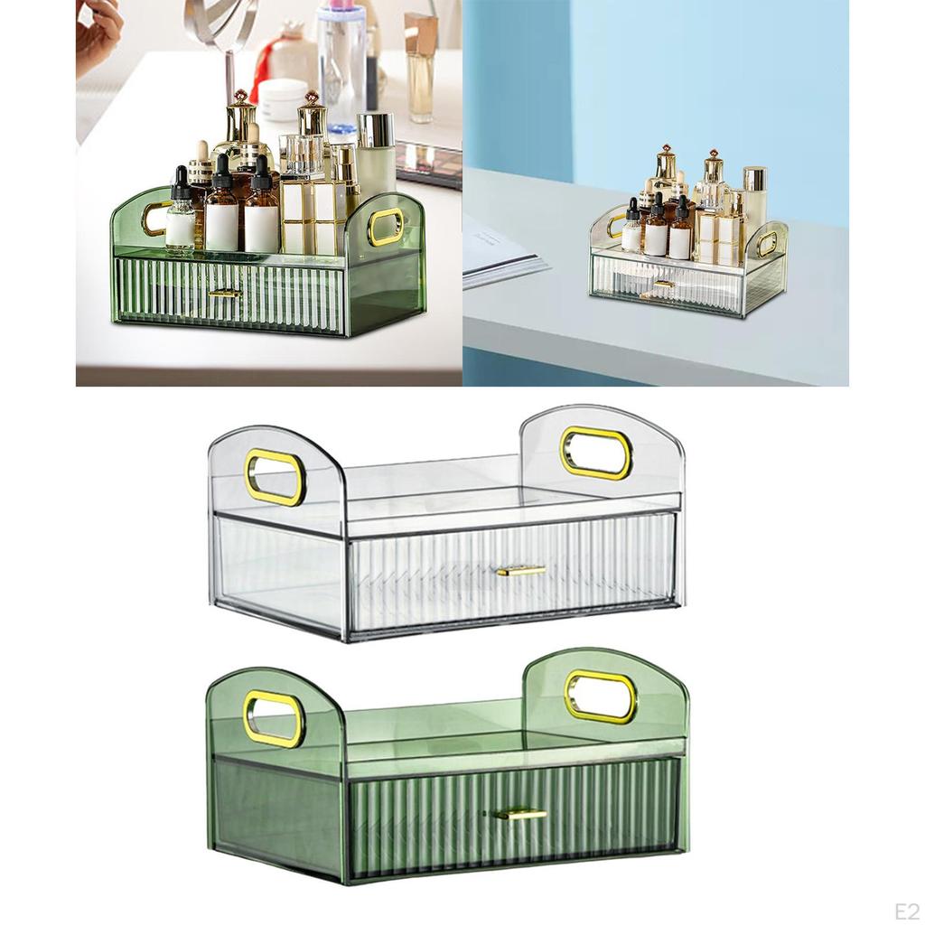 Make-up Opbergdoos Aanrecht Organizer Display met Handvat Decoratieve Sieraden Container voor