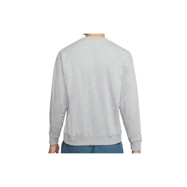 Nike Sweatshirts Men's Dark Gray Crew Neck Moderate Regular CU4508-063