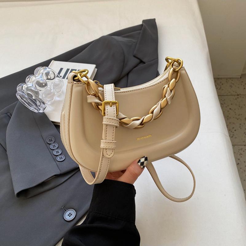 Prancūziška niša rankinė, moteriška rudens ir žiemos pečių krepšys, universalus retro stiliaus balno krepšys